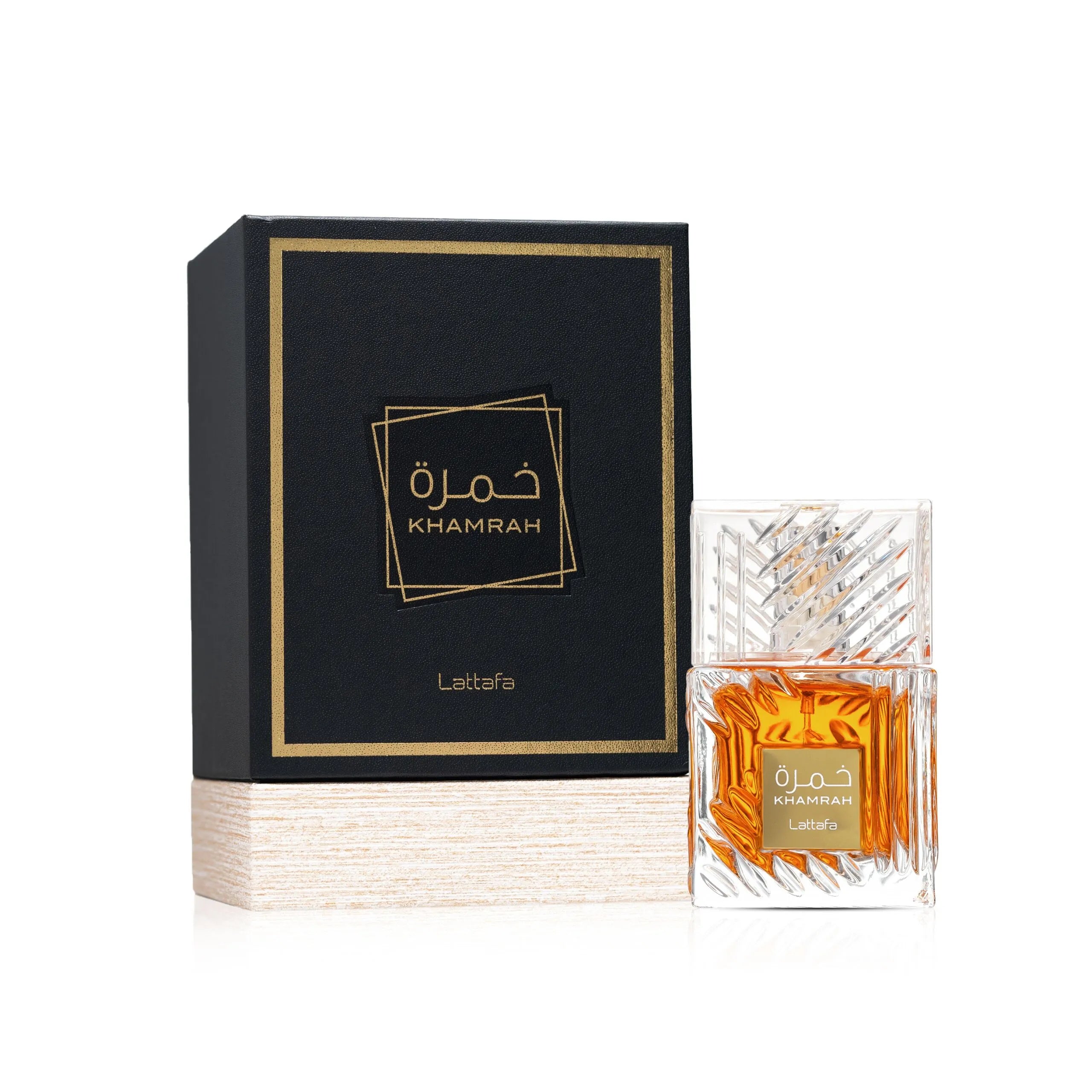 Khamrah by Lattafa 100ml EDP bottle