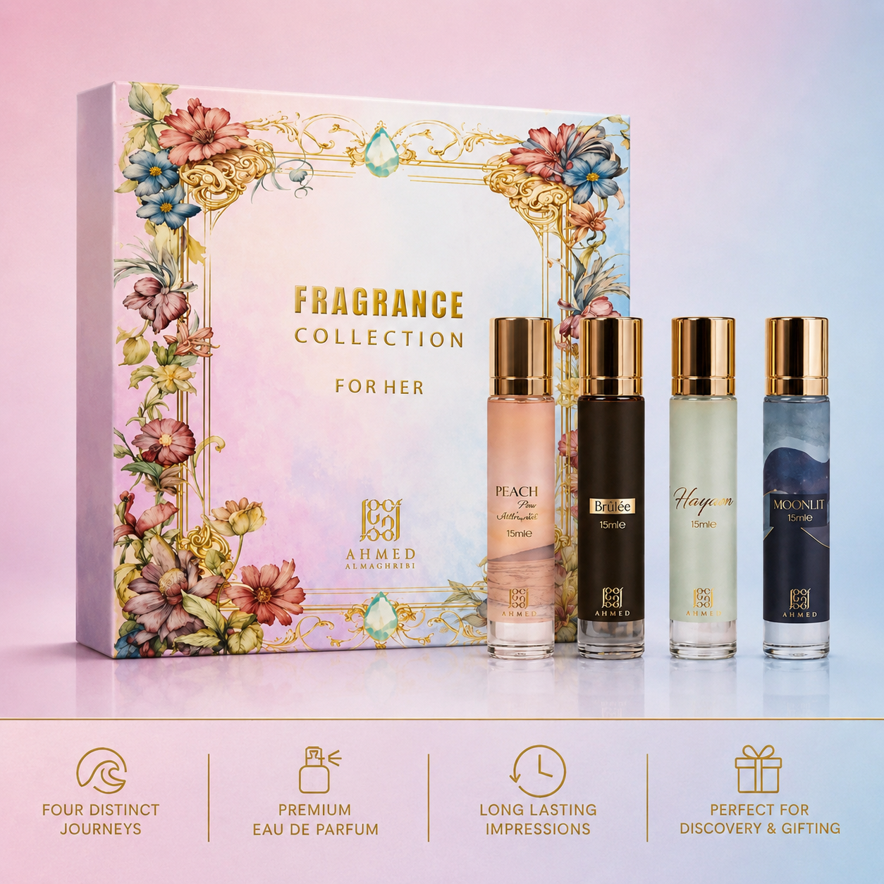 Fragrance Collection For Her Discovery Set by Ahmed Al Maghribi