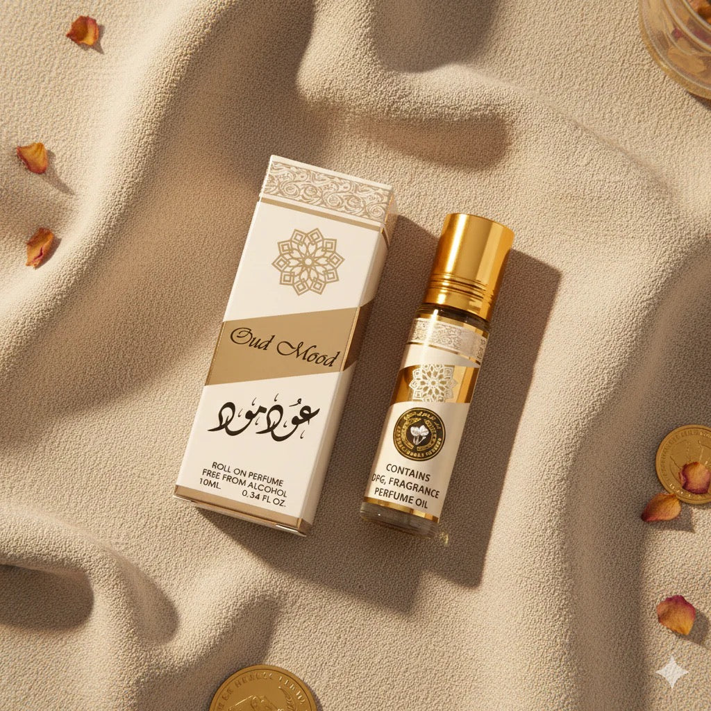 Oud Mood Roll On Perfume Oil 10ml by Ard Al Zaafaran