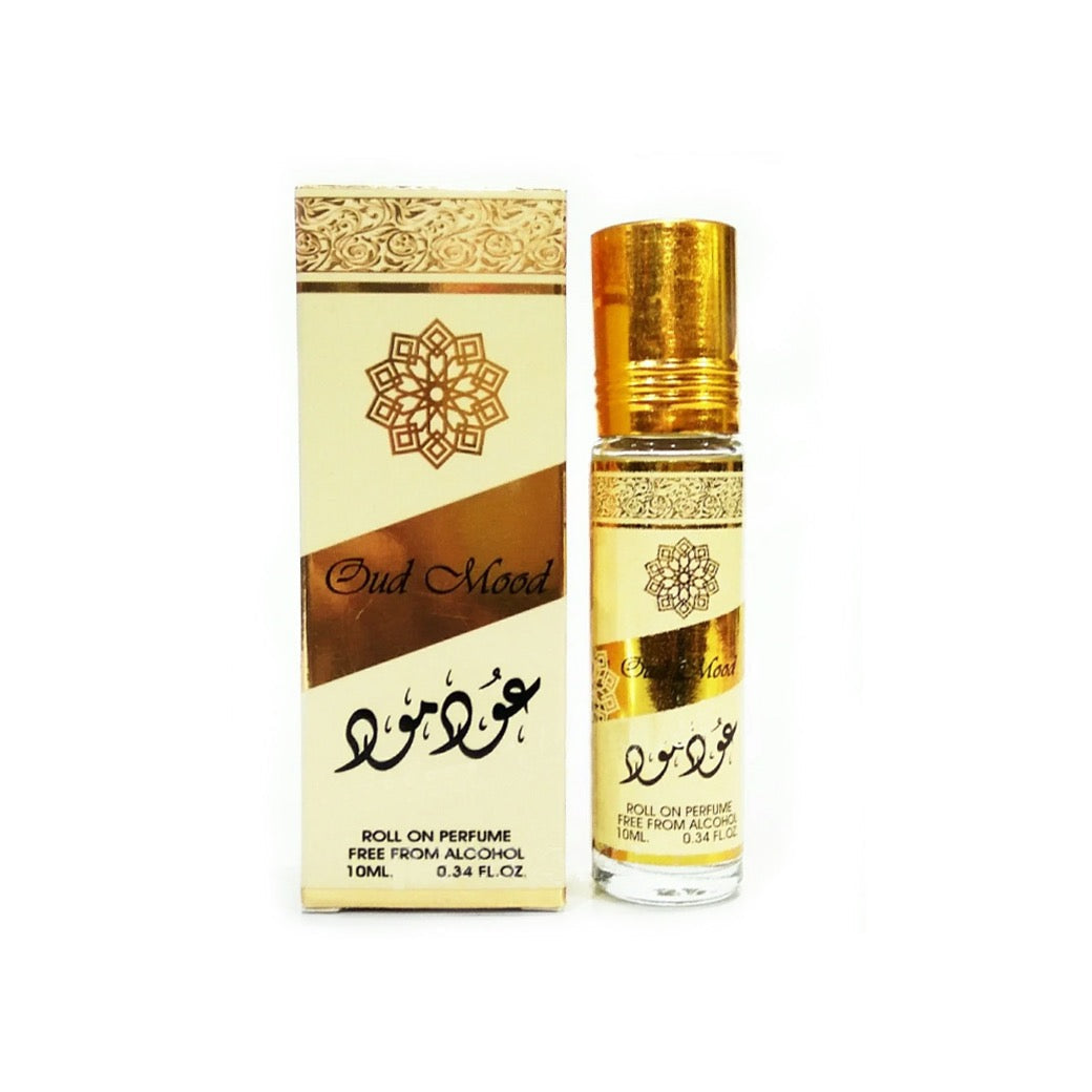 Oud Mood Roll On Perfume Oil 10ml by Ard Al Zaafaran