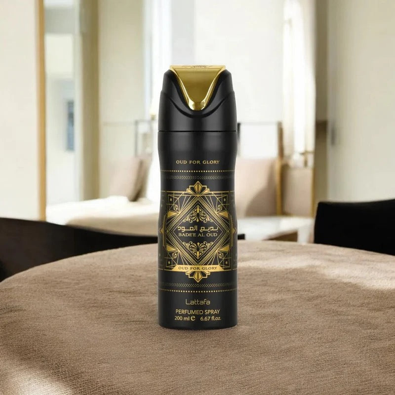 Badee Al Oud Oud for Glory Body Spray by Lattafa