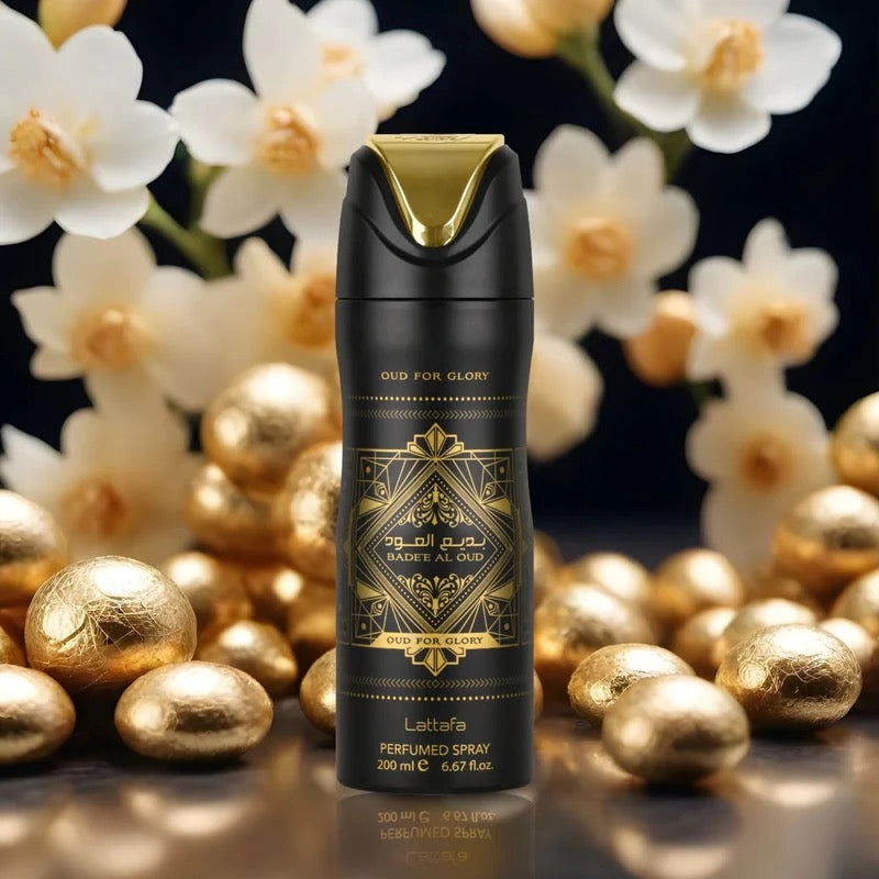 Badee Al Oud Oud for Glory Body Spray by Lattafa