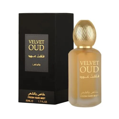 Velvet Oud Hair Mist by Lattafa