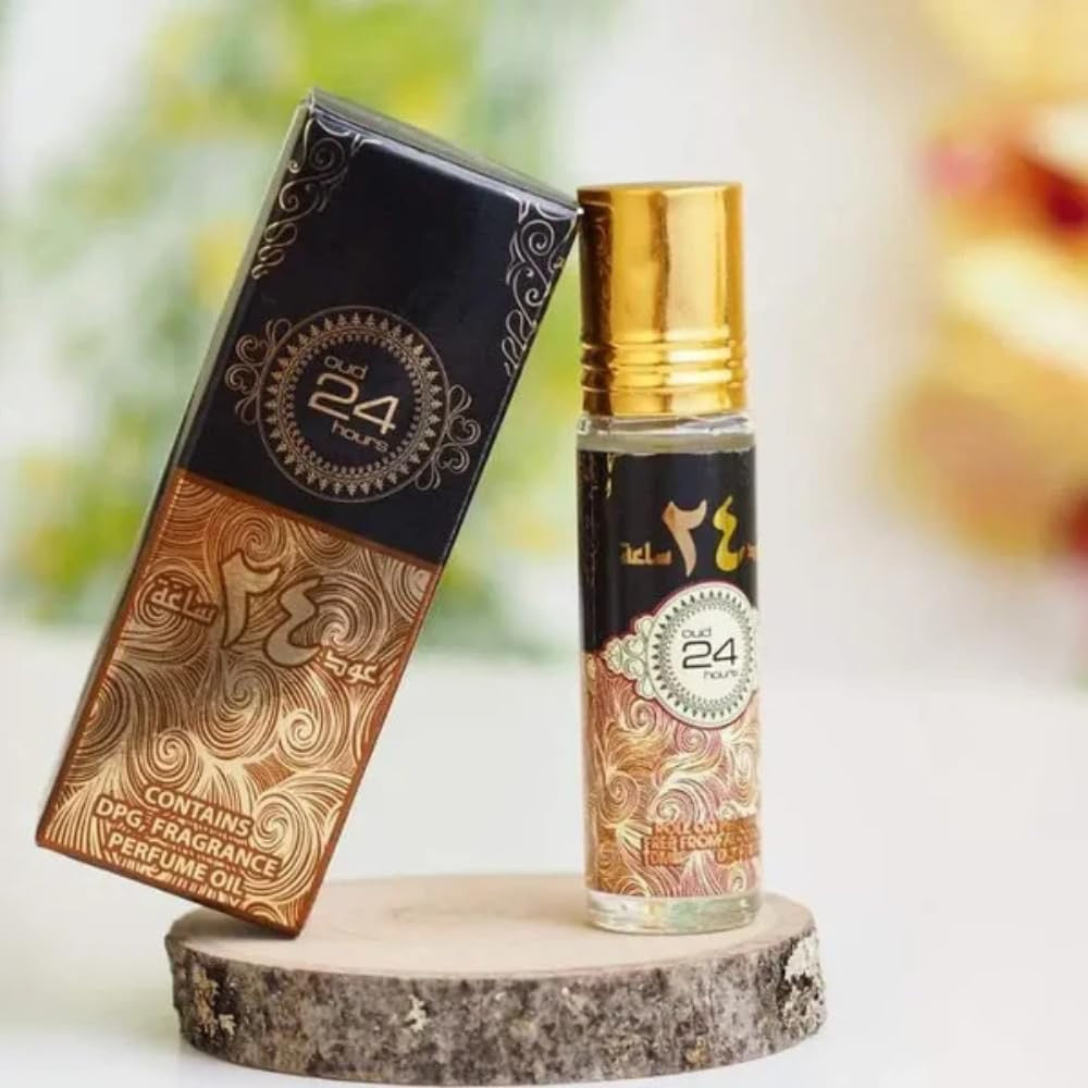 Oud 24 Hours Perfume Oil Roll-On 10ml by Ard Al Zaafaran