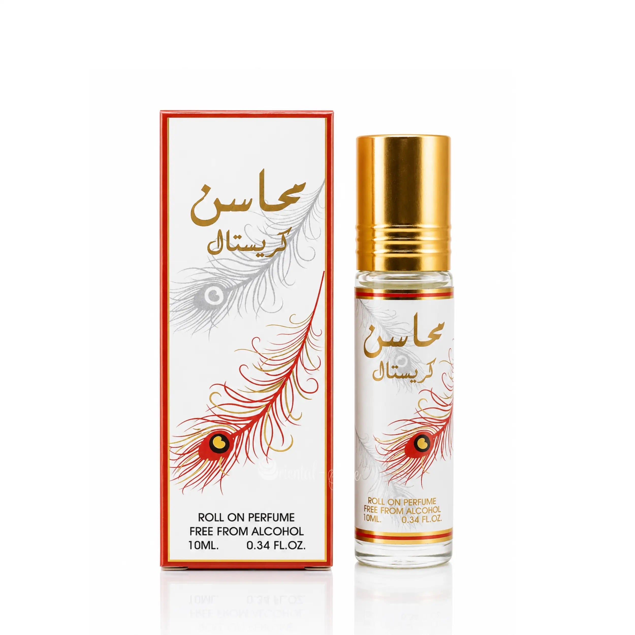 Mahasin Crystal Perfume Oil Roll-On 10ml by Ard Al Zaafaran