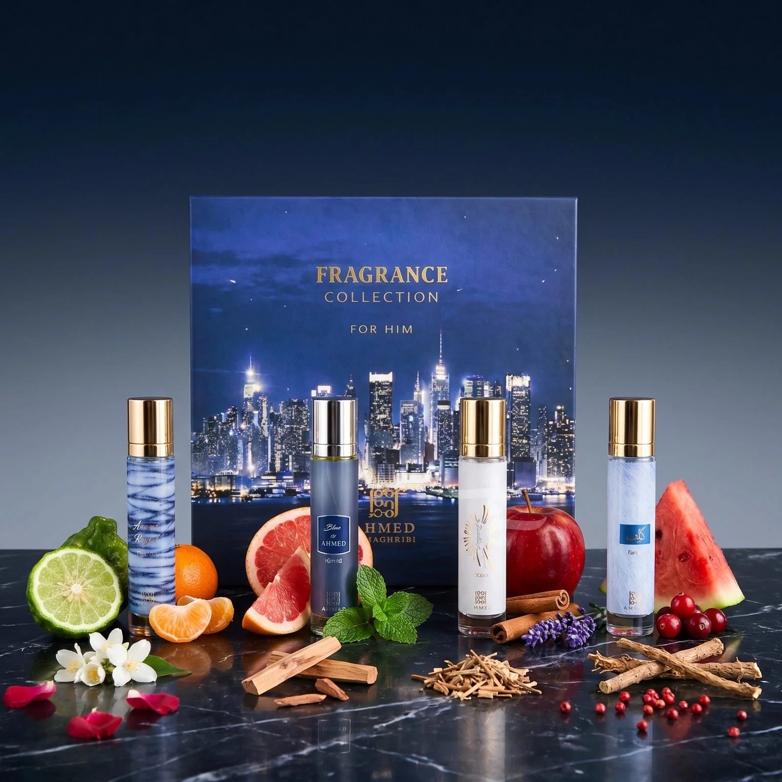 Fragrance Collection For Men Discovery Set By Ahmed Al Maghribi