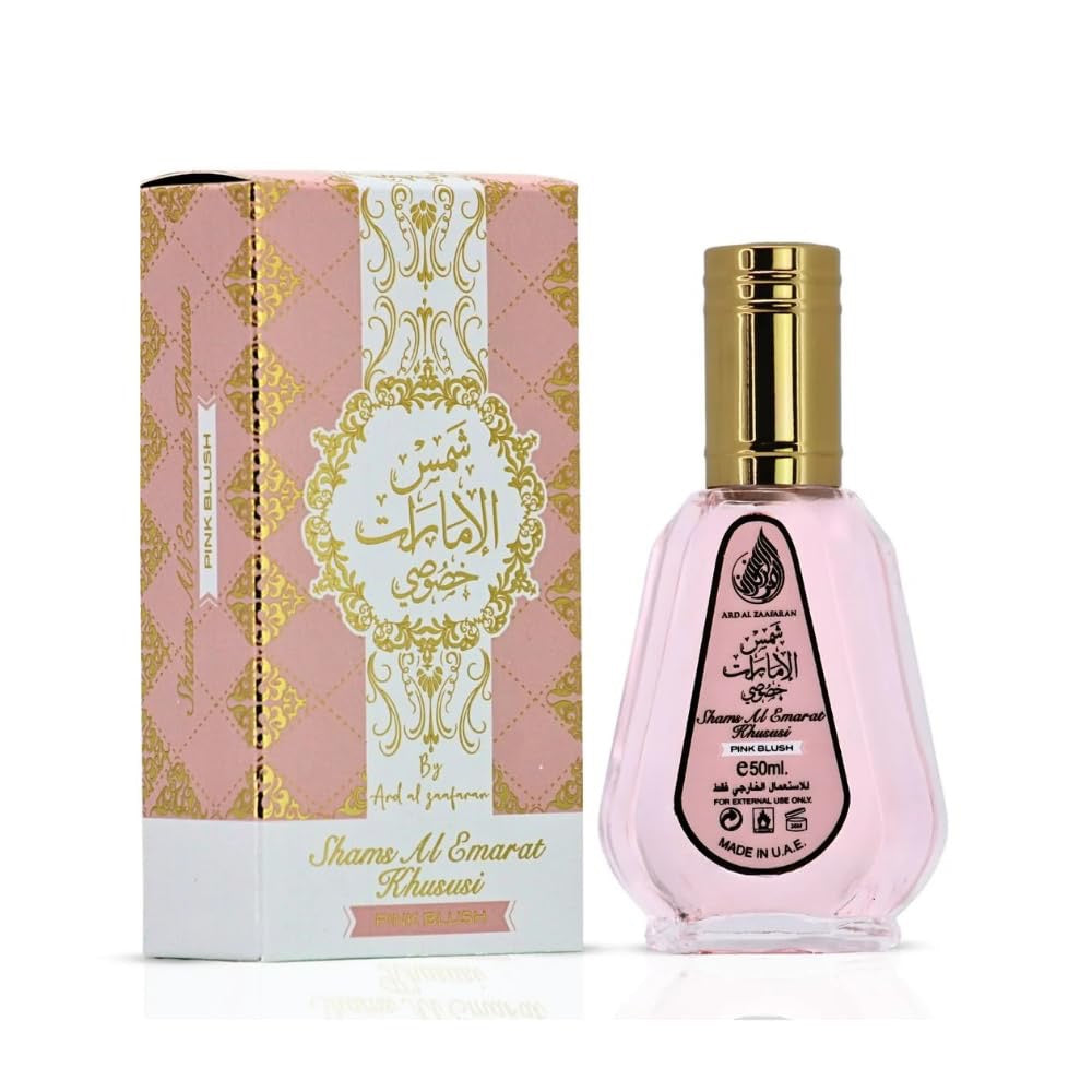 Shams Al Emarat Khususi Pink Blush EDP 50ml by Ard Al Zaafaran