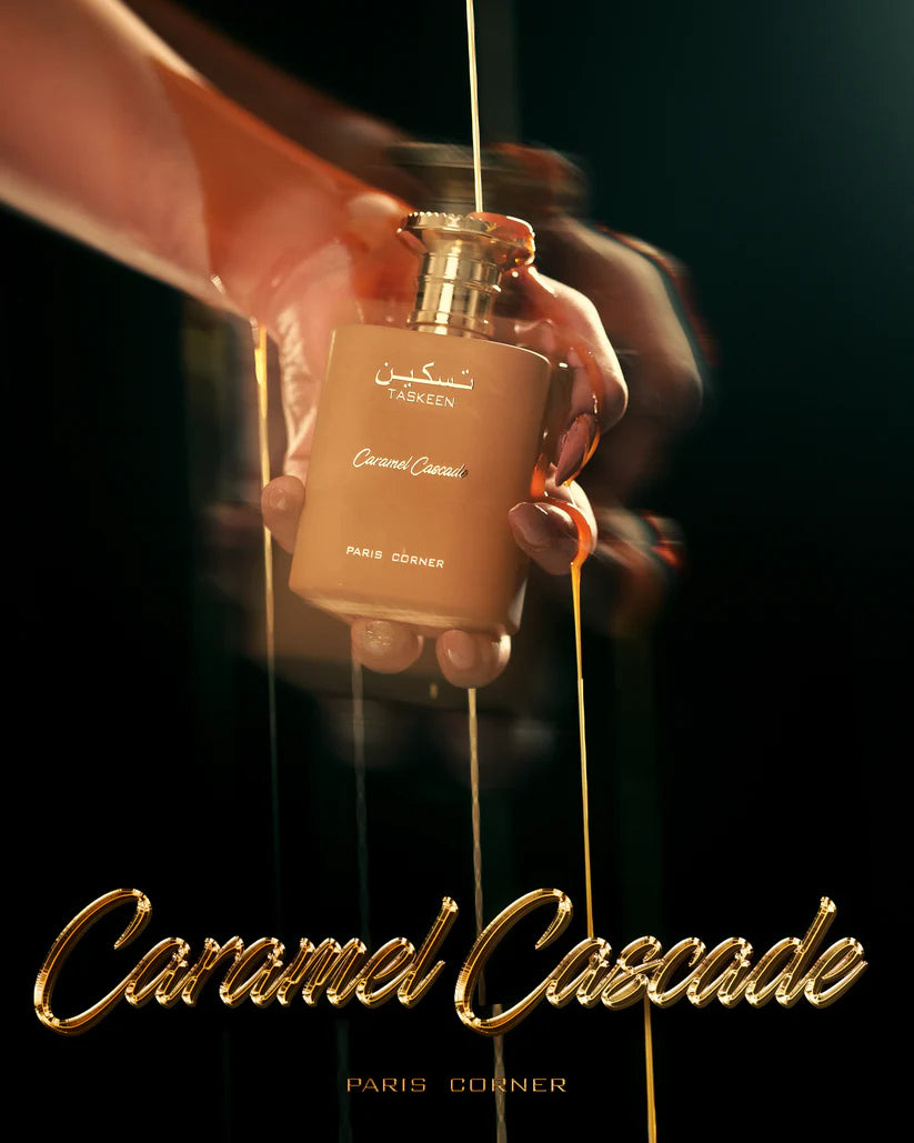 Taskeen Caramel Cascade by Paris Corner