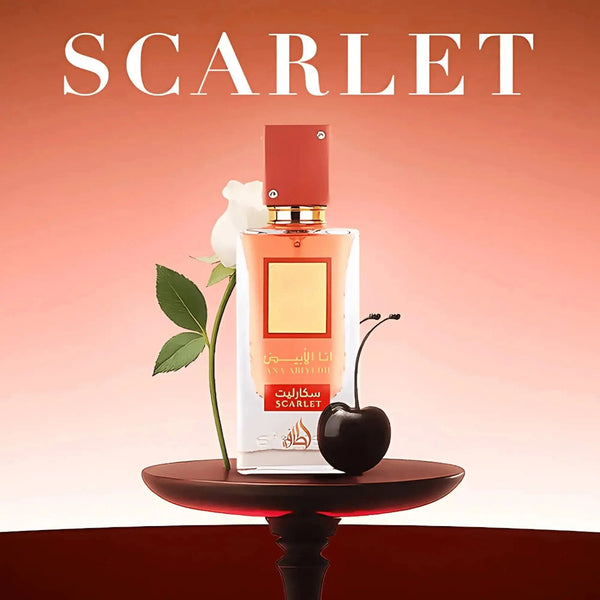 Ana Abiyedh Scarlet by Lattafa | Floral Perfume NZ – Dubai Fragrance